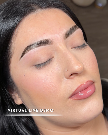Virtual Brow Lamination & Hybrid Tint Demo