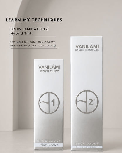 Virtual Brow Lamination & Hybrid Tint Demo