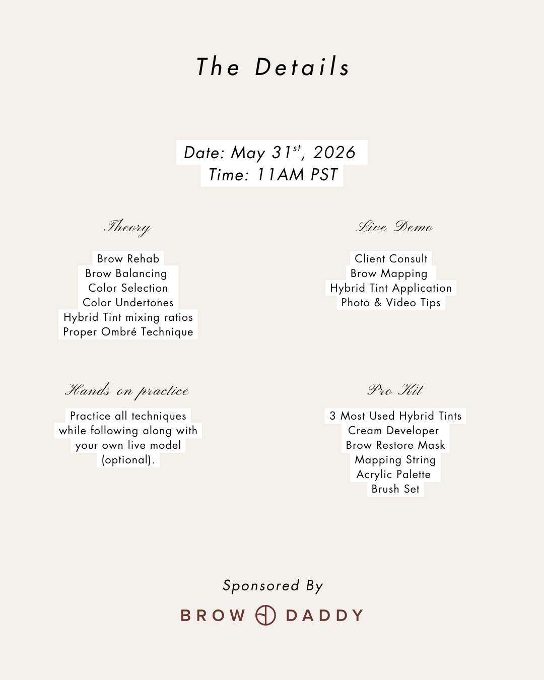 Virtual Brow Shaping & Hybrid Tint Training